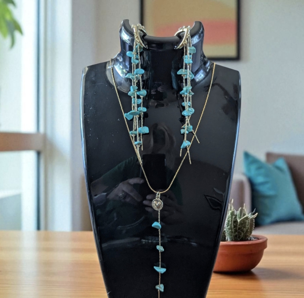 Handmade Turquoise Set - Picture 3 of 3